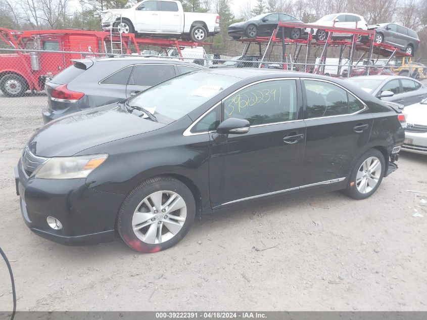 2010 Lexus Hs 250H VIN: JTHBB1BA2A2005493 Lot: 48084694
