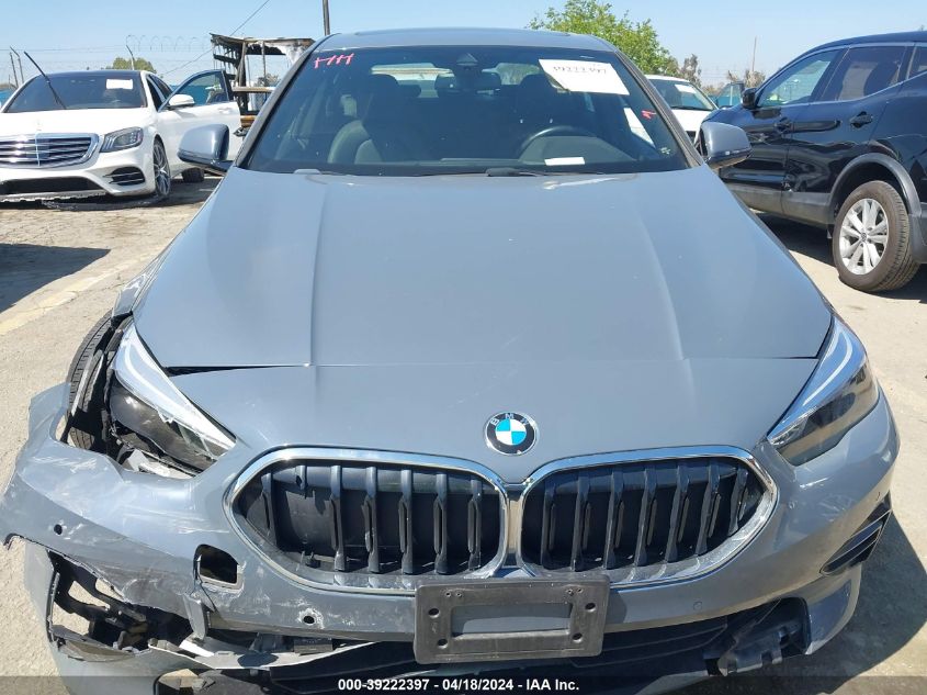 2021 BMW 228I Gran Coupe xDrive VIN: WBA73AK08M7G38728 Lot: 39222397