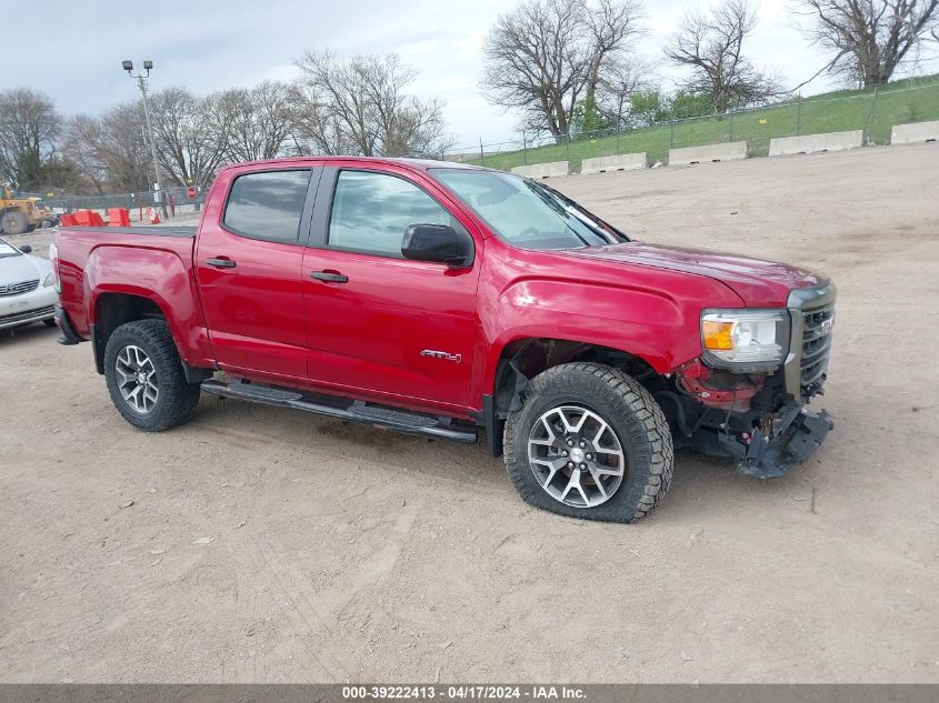 2021 GMC Canyon 4Wd Short Box At4 - Cloth VIN: 1GTG6FEN6M1156029 Lot: 39222413