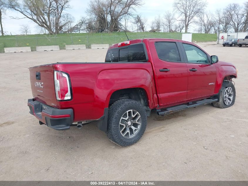 2021 GMC Canyon 4Wd Short Box At4 - Cloth VIN: 1GTG6FEN6M1156029 Lot: 39222413