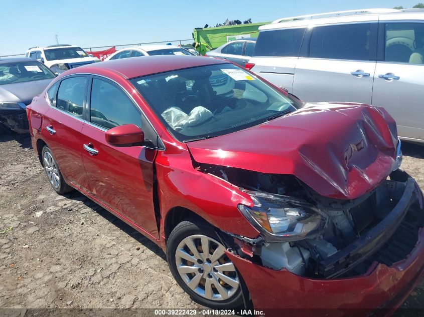 2016 Nissan Sentra Sv VIN: 3N1AB7AP5GY335003 Lot: 48848104