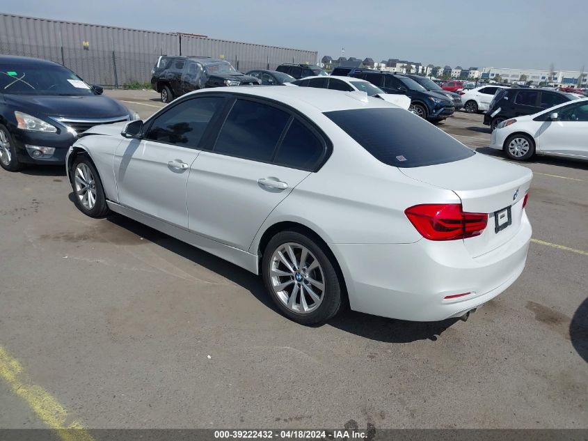 2016 BMW 320I VIN: WBA8E1G5XGNT37409 Lot: 50152684