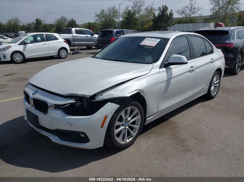 2016 BMW 320I VIN: WBA8E1G5XGNT37409 Lot: 50152684