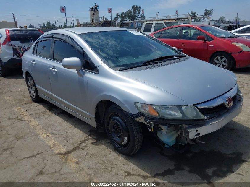 2009 Honda Civic Lx VIN: 2HGFA16599H334943 Lot: 39222452