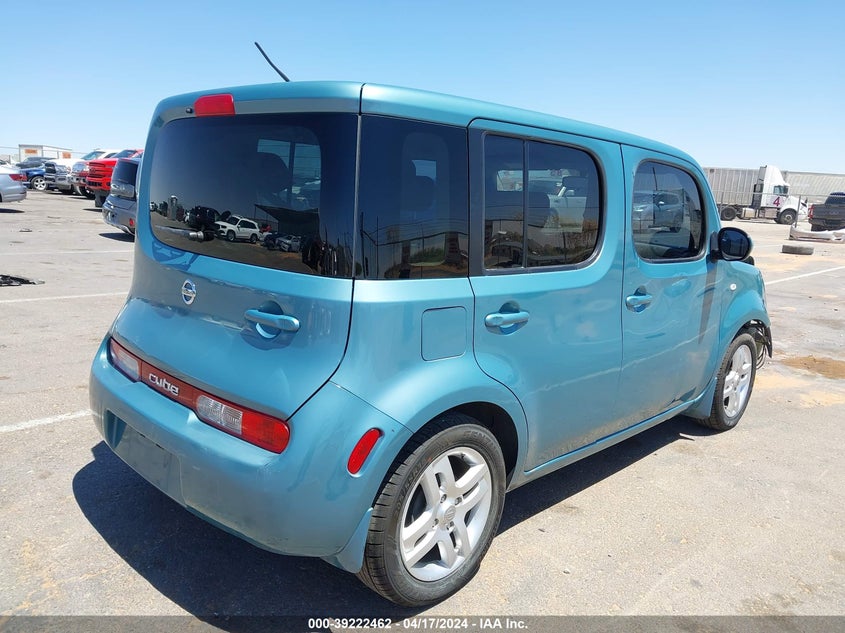 2010 Nissan Cube 1.8Sl VIN: JN8AZ2KR8AT165395 Lot: 39222462