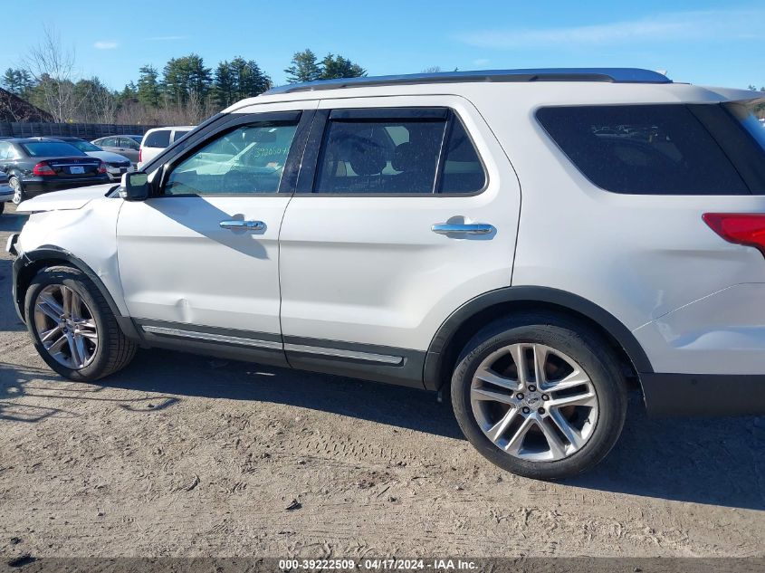 2016 Ford Explorer Limited VIN: 1FM5K8F81GGB68576 Lot: 39222509