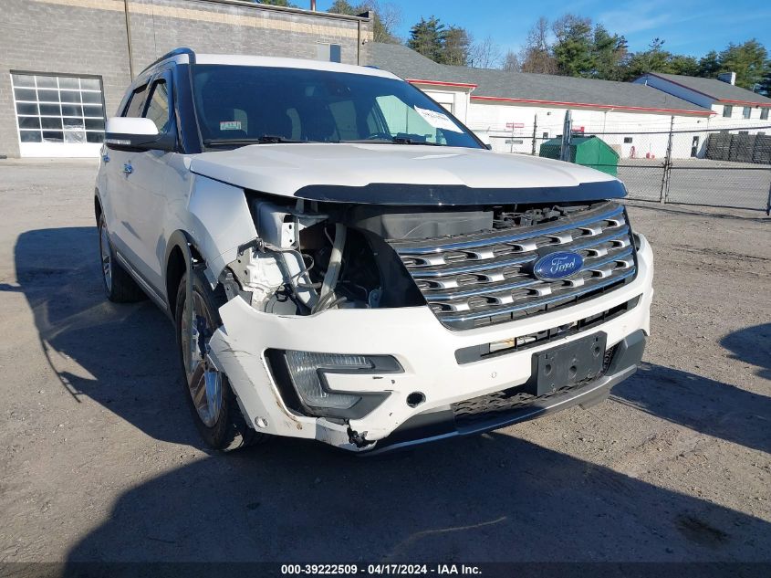 2016 Ford Explorer Limited VIN: 1FM5K8F81GGB68576 Lot: 39222509