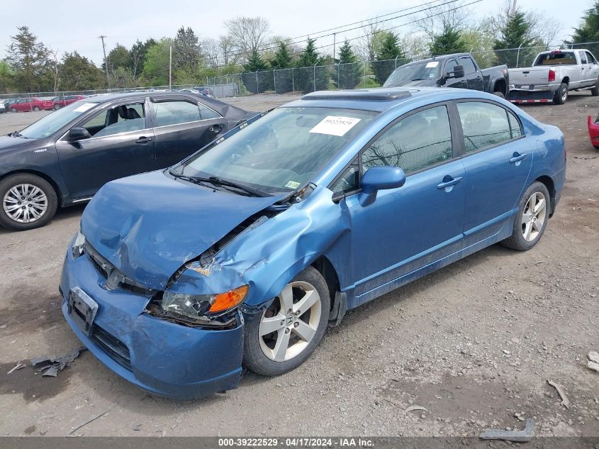 2008 Honda Civic Ex VIN: 1HGFA16808L044523 Lot: 39222529