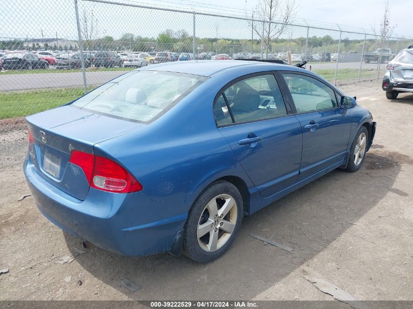 2008 Honda Civic Ex VIN: 1HGFA16808L044523 Lot: 39222529