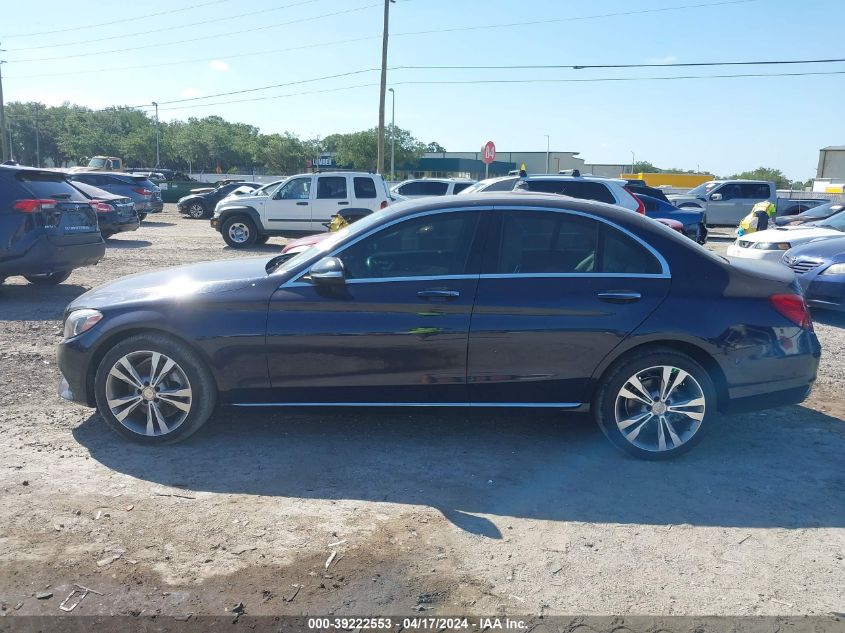 55SWF4KB6FU039151 | 2015 MERCEDES-BENZ C 300