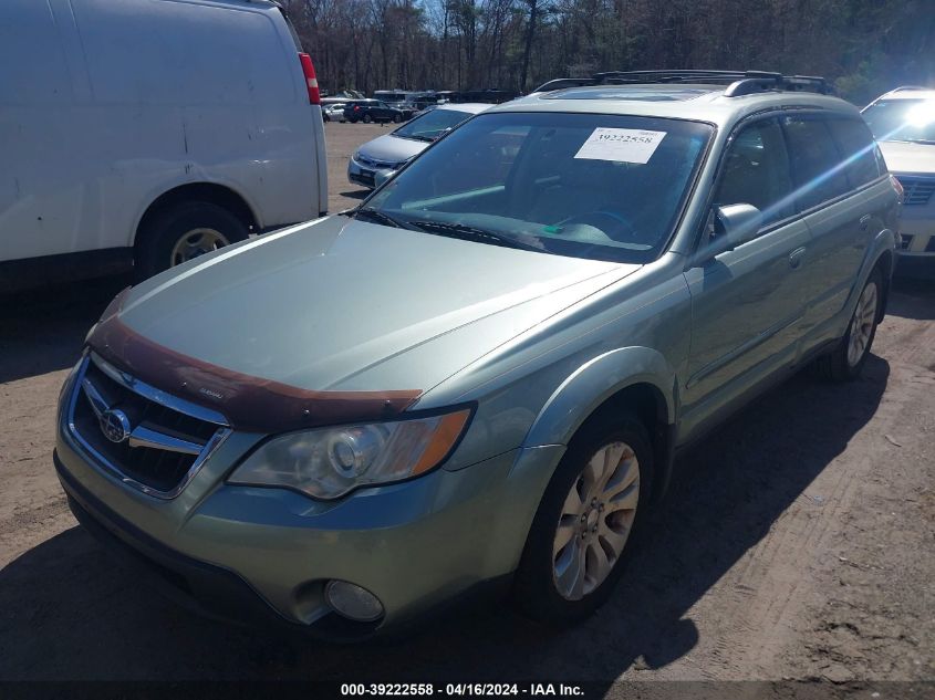 4S4BP66C997320734 | 2009 SUBARU OUTBACK