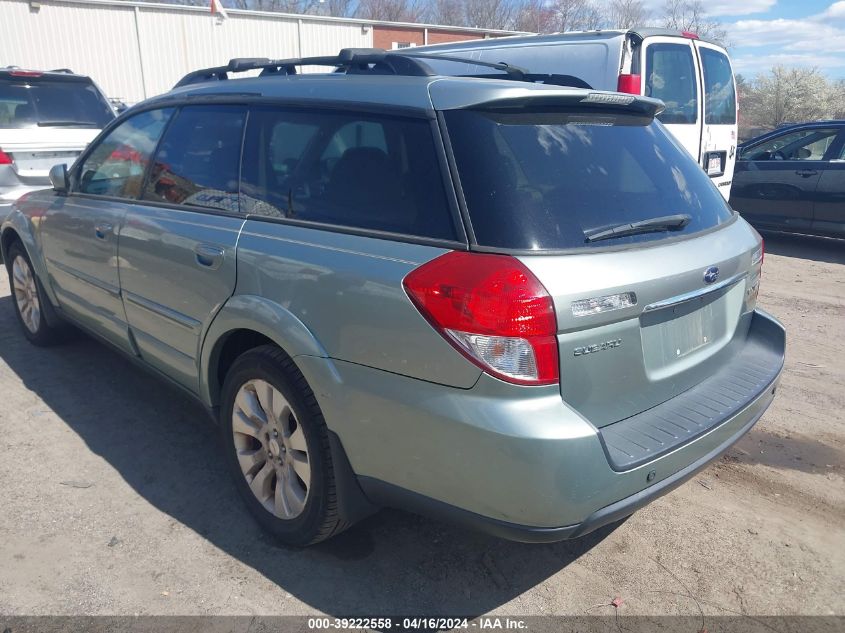 4S4BP66C997320734 | 2009 SUBARU OUTBACK