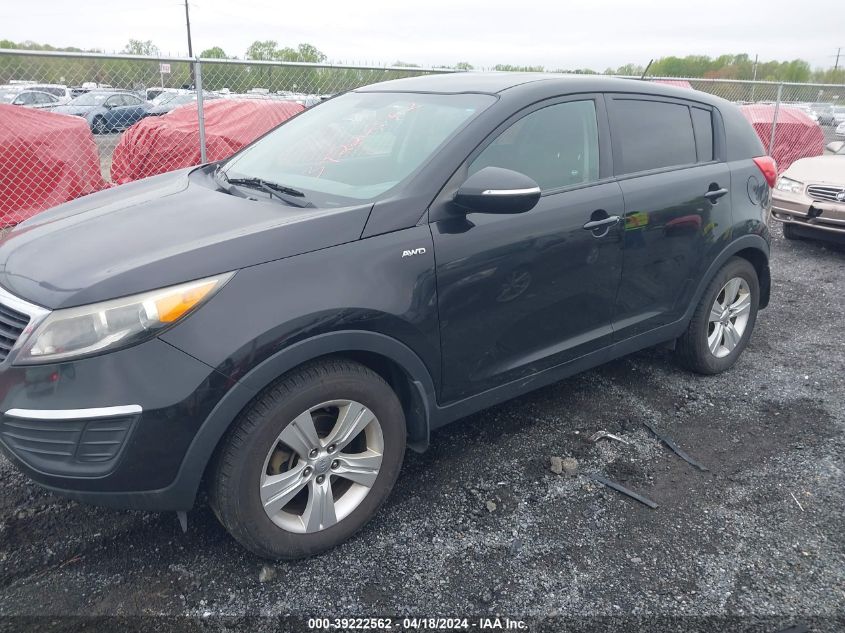 2013 Kia Sportage Lx VIN: KNDPBCA21D7385091 Lot: 39222562