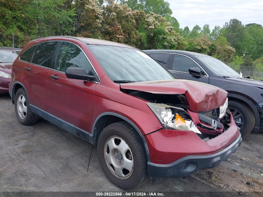 2007 Honda Cr-V Lx VIN: JHLRE38357C020393 Lot: 39222566