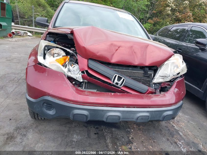 2007 Honda Cr-V Lx VIN: JHLRE38357C020393 Lot: 39222566