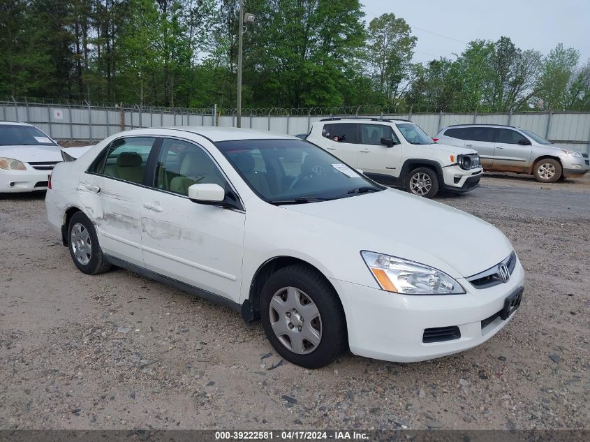 2006 Honda Accord 2.4 Lx VIN: 3HGCM56466G707778 Lot: 39222581