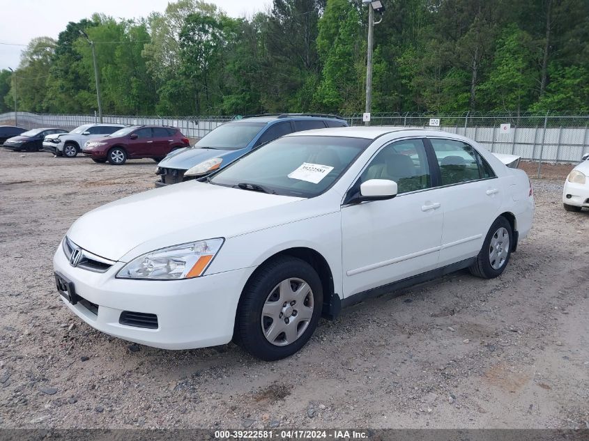 2006 Honda Accord 2.4 Lx VIN: 3HGCM56466G707778 Lot: 39222581