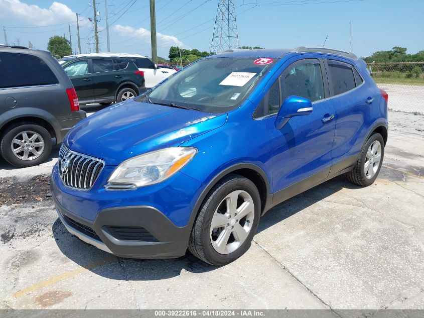 2015 Buick Encore VIN: KL4CJASBXFB057750 Lot: 39222616