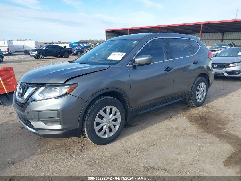 2017 Nissan Rogue S VIN: JN8AT2MV2HW264590 Lot: 39222642