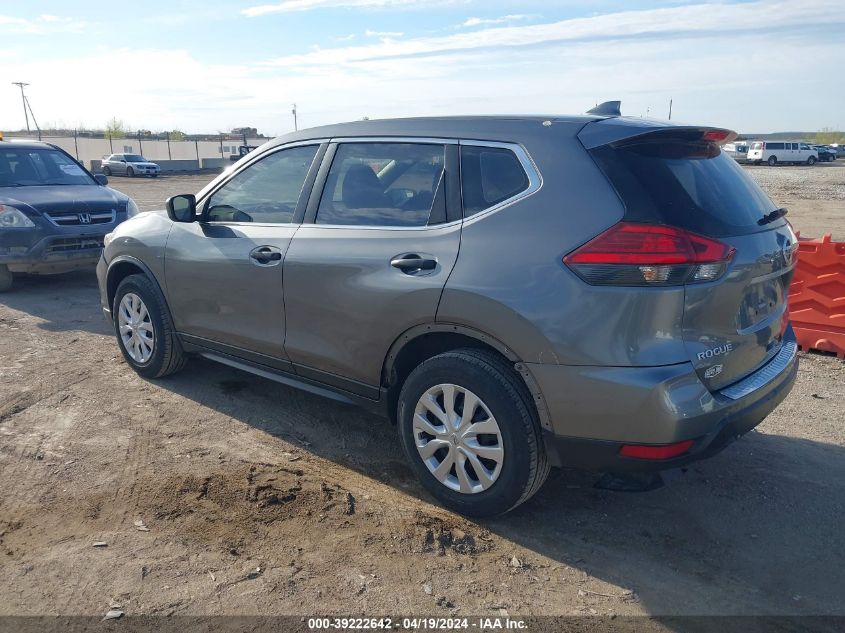 2017 Nissan Rogue S VIN: JN8AT2MV2HW264590 Lot: 39222642