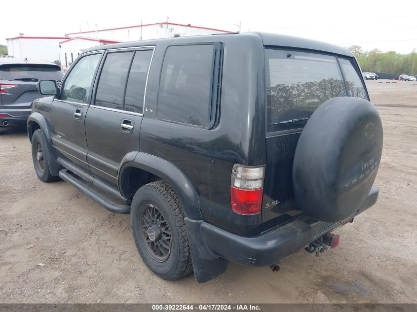 2000 Isuzu Trooper Limited/Ls/S VIN: JACDJ58X0Y7J03207 Lot: 39222644