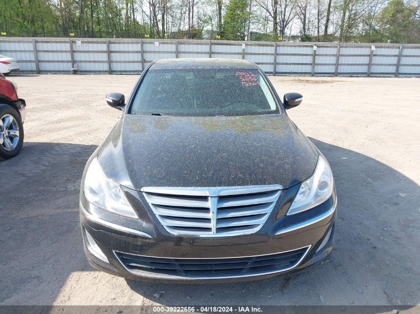 2013 Hyundai Genesis 3.8 VIN: KMHGC4DD5DU247437 Lot: 39222656