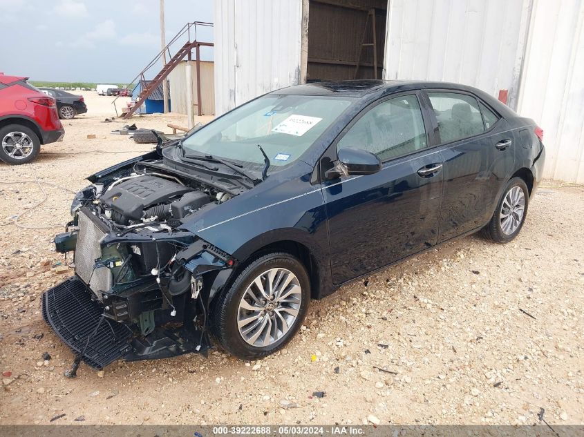 2017 Toyota Corolla Xle VIN: 2T1BURHE7HC756413 Lot: 39222688