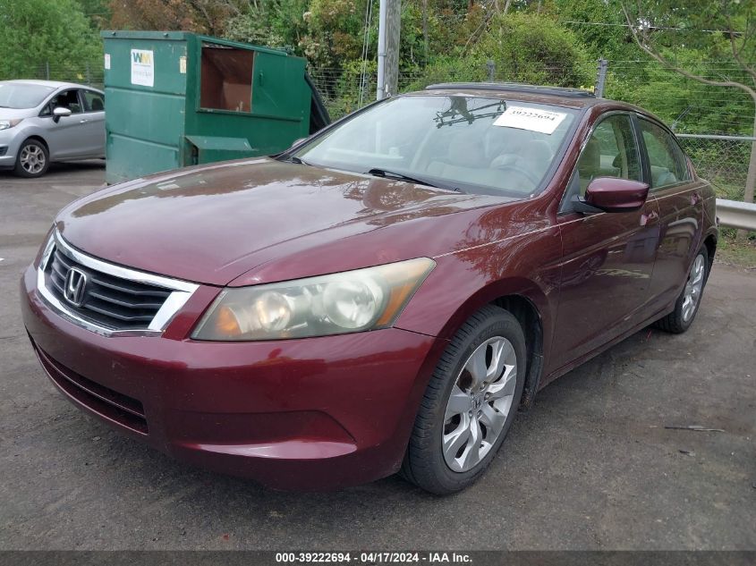 2010 Honda Accord 2.4 Ex VIN: 1HGCP2F70AA176309 Lot: 20153585