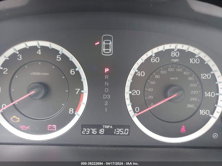 2010 Honda Accord 2.4 Ex VIN: 1HGCP2F70AA176309 Lot: 20153585