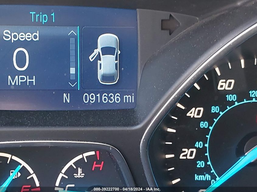 2015 Ford Escape Se VIN: 1FMCU0GX0FUA24297 Lot: 20152728