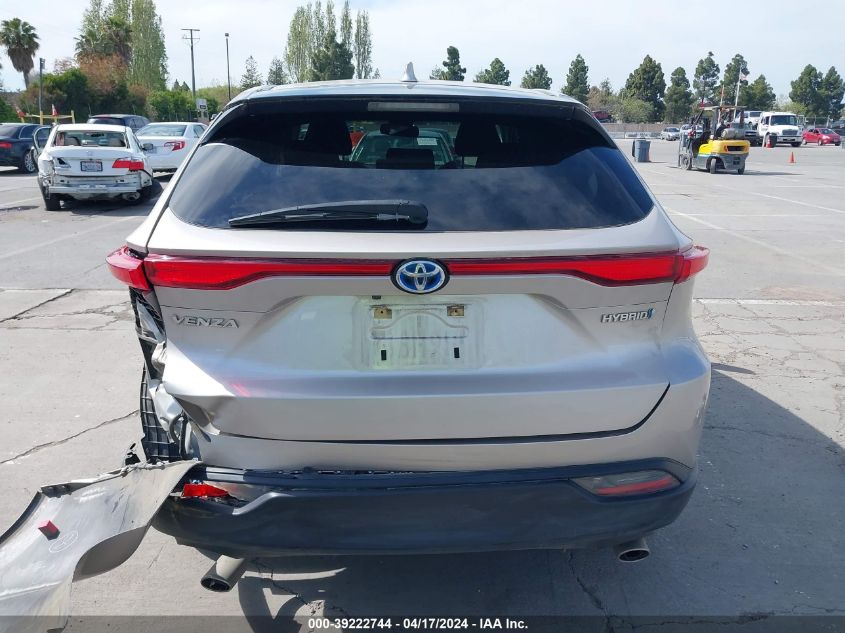 2022 Toyota Venza Le VIN: JTEAAAAHXNJ102740 Lot: 39228660