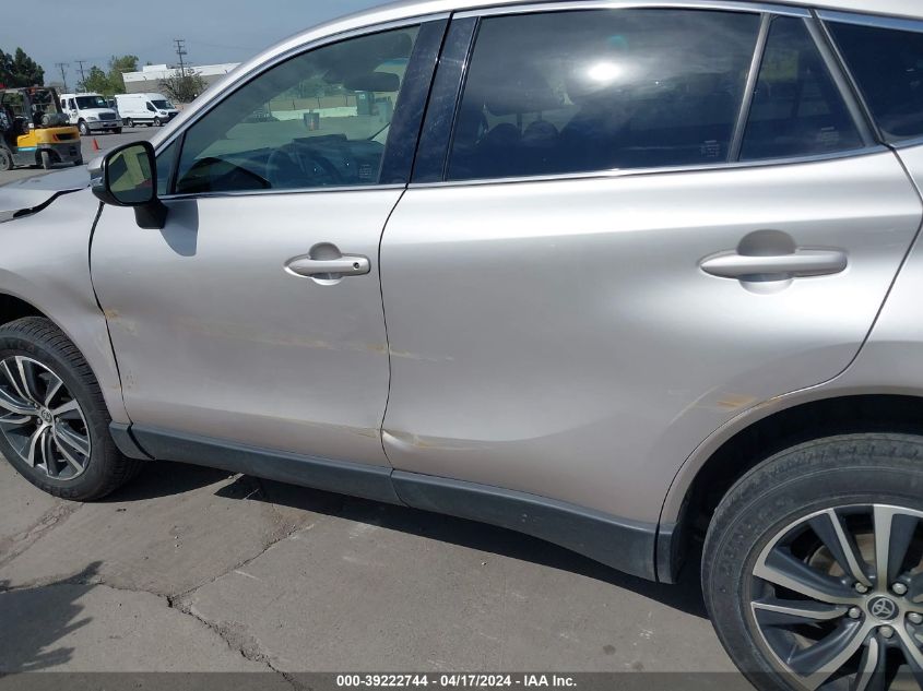 2022 Toyota Venza Le VIN: JTEAAAAHXNJ102740 Lot: 39228660