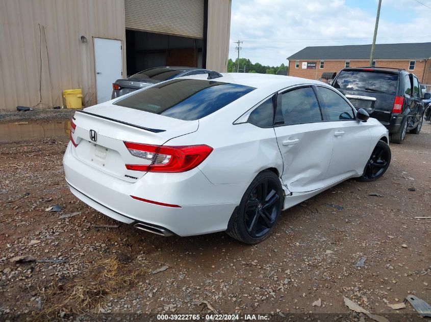 2021 Honda Accord Sport VIN: 1HGCV1F38MA106221 Lot: 39222765