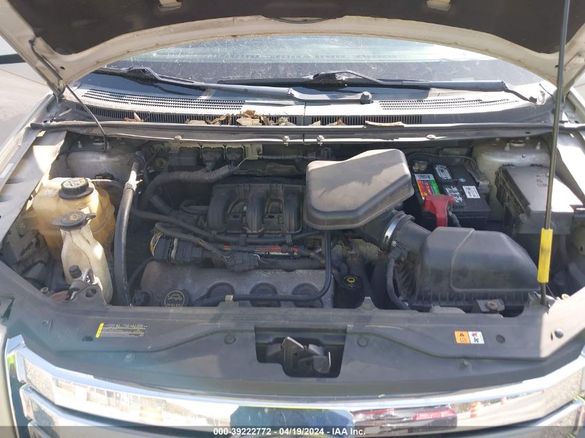 2007 Ford Edge Sel VIN: 2FMDK48C37DA87334 Lot: 39222772