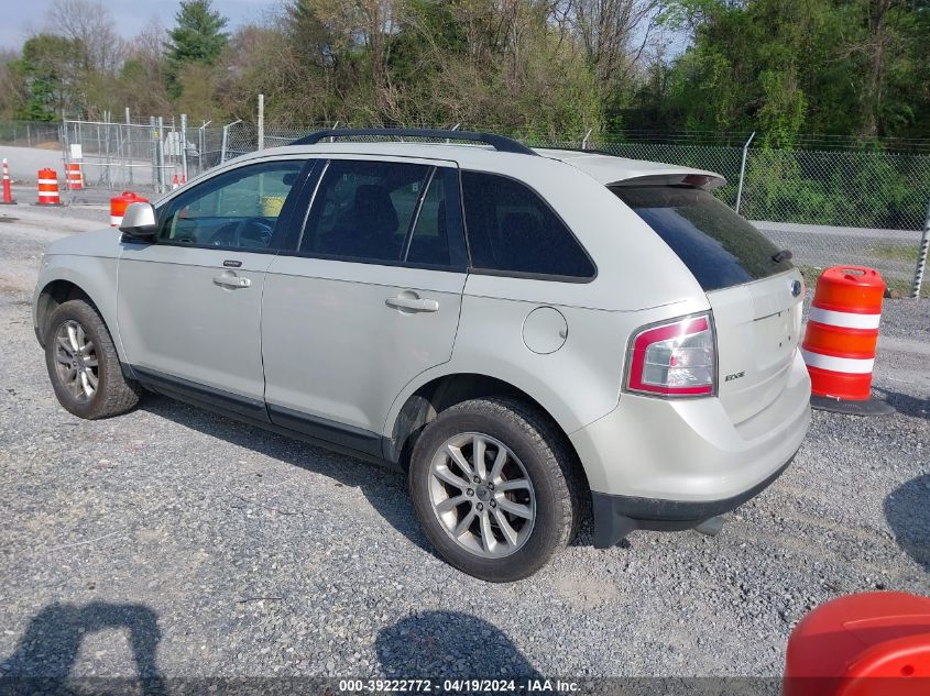 2007 Ford Edge Sel VIN: 2FMDK48C37DA87334 Lot: 39222772