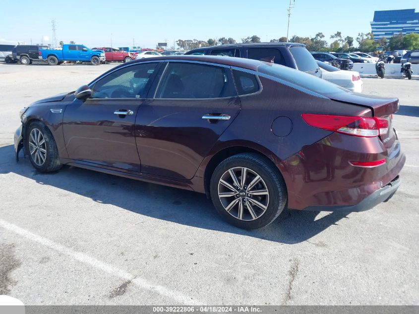 2019 Kia Optima Lx VIN: 5XXGT4L33KG346421 Lot: 48685124
