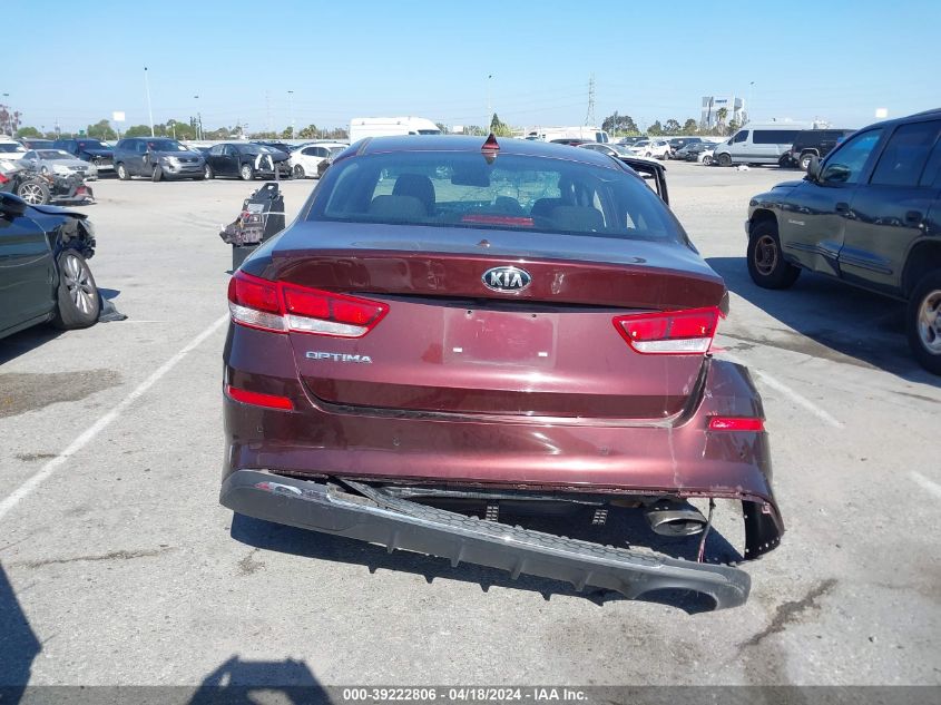 2019 Kia Optima Lx VIN: 5XXGT4L33KG346421 Lot: 48685124