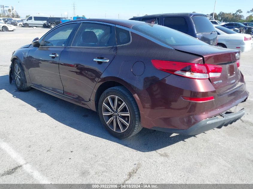 2019 Kia Optima Lx VIN: 5XXGT4L33KG346421 Lot: 48685124