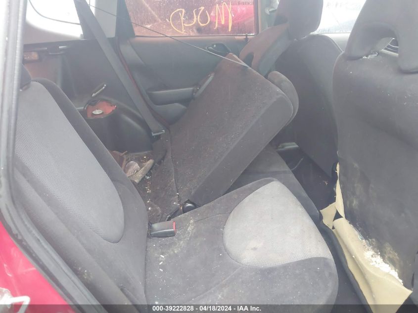 2008 Honda Fit VIN: JHMGD38488S062367 Lot: 39222828