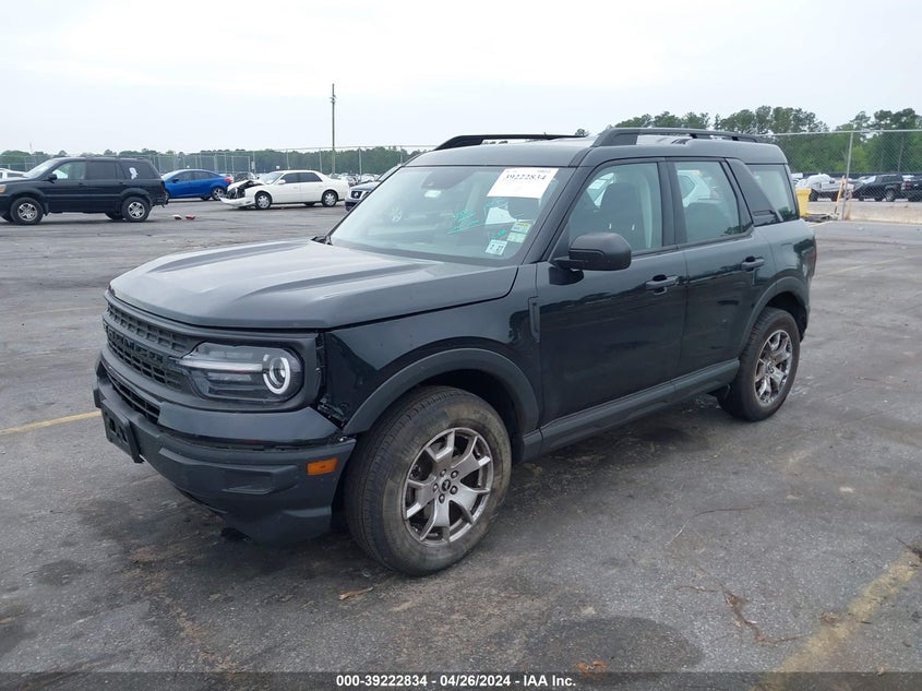 2022 Ford Bronco Sport VIN: 3FMCR9A67NRD66356 Lot: 39222834