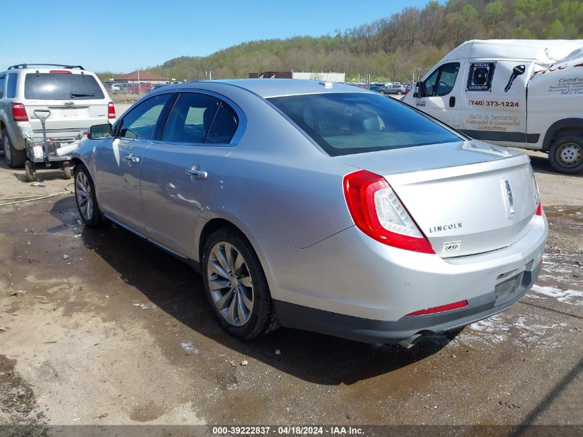 2014 Lincoln Mks VIN: 1LNHL9EK9EG601197 Lot: 39222837