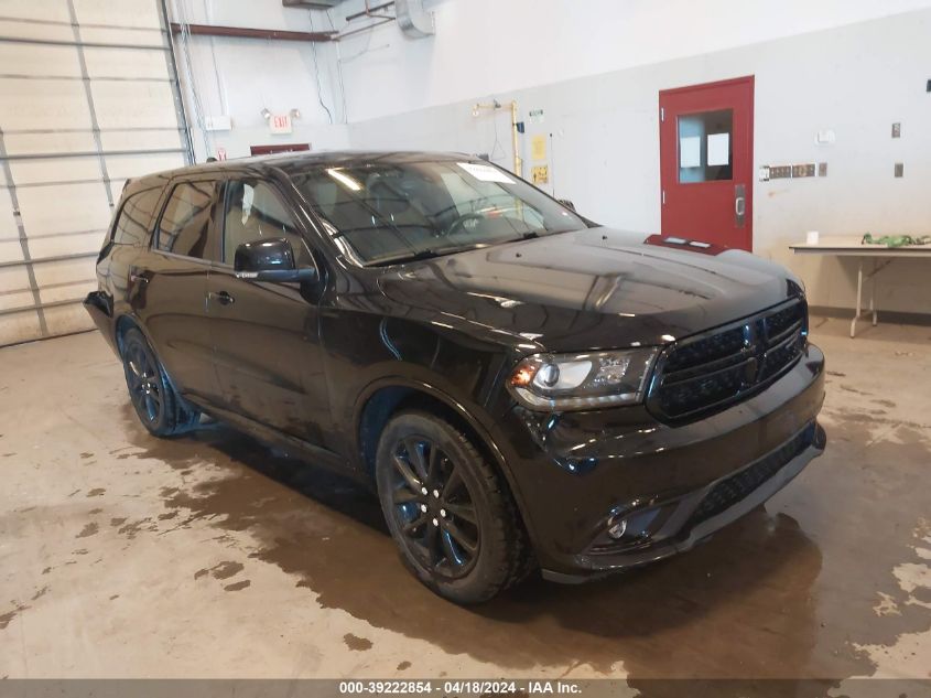 2017 Dodge Durango R/T VIN: 1C4SDJCTXHC858899 Lot: 39222854