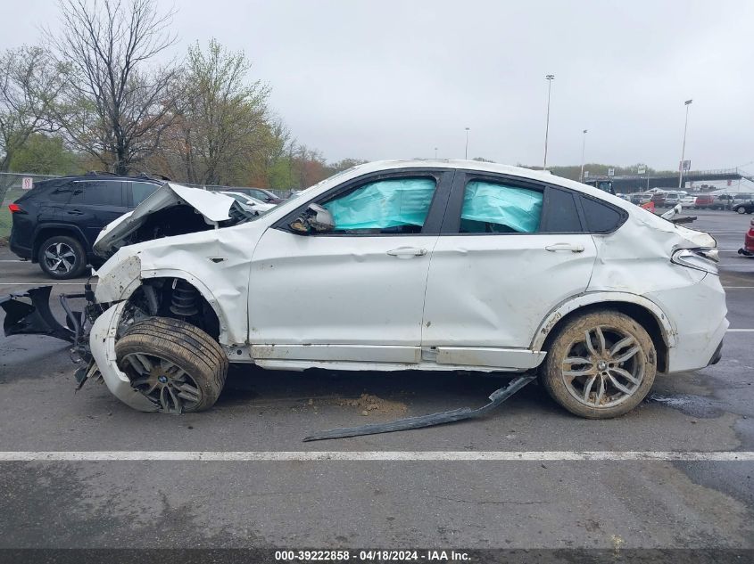 2017 BMW X4 M40I VIN: 5UXXW7C50H0U25838 Lot: 39222858