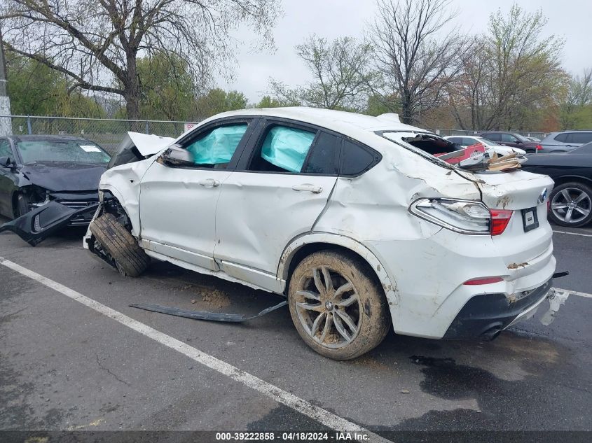 2017 BMW X4 M40I VIN: 5UXXW7C50H0U25838 Lot: 39222858