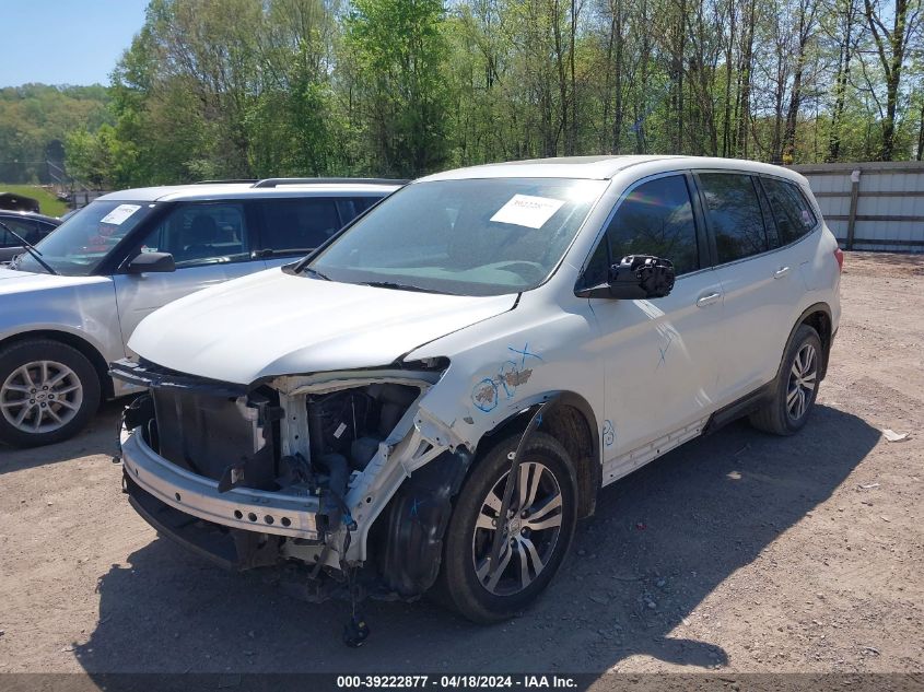 2017 Honda Pilot Ex-L VIN: 5FNYF5H5XHB010675 Lot: 39222877