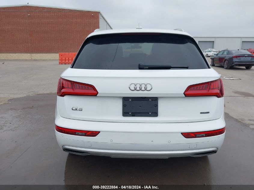 2019 Audi Q5 45 Premium VIN: WA1BNAFY8K2109059 Lot: 39222884