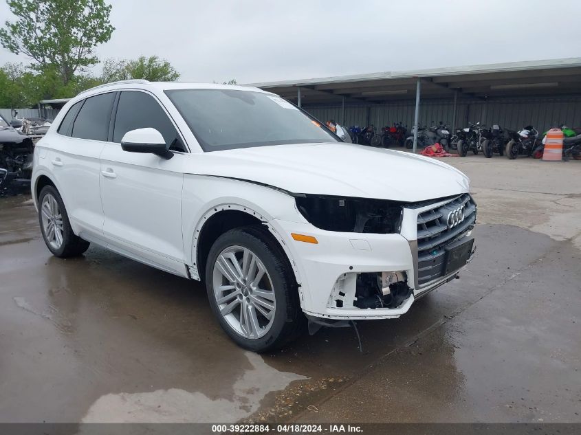 2019 Audi Q5 45 Premium VIN: WA1BNAFY8K2109059 Lot: 39222884