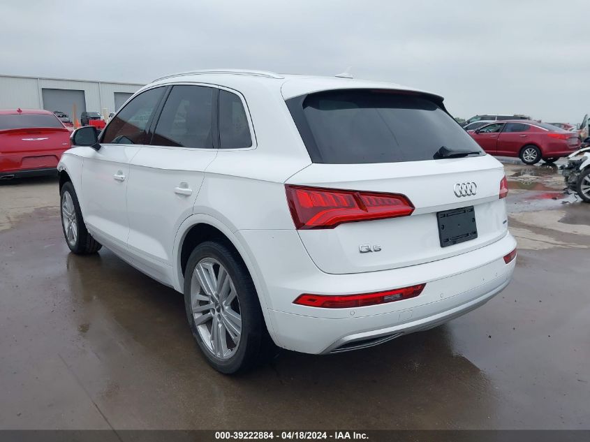 2019 Audi Q5 45 Premium VIN: WA1BNAFY8K2109059 Lot: 39222884