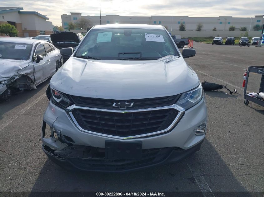 2020 Chevrolet Equinox Fwd Ls VIN: 3GNAXHEV5LS502929 Lot: 39222896