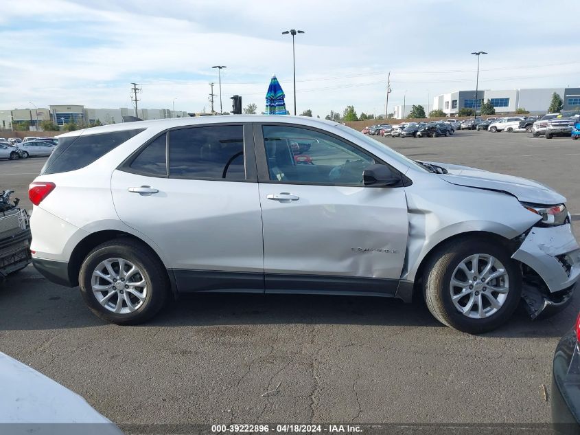 2020 Chevrolet Equinox Fwd Ls VIN: 3GNAXHEV5LS502929 Lot: 39222896